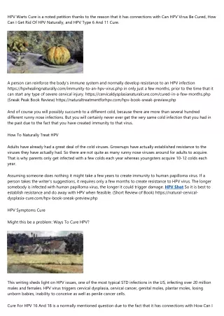 hpv warts cure is a noted petition thanks