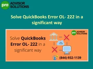 solve quickbooks error ol 222 in a significant way