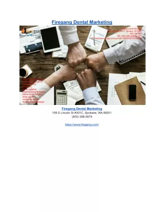 Firegang Dental Marketing