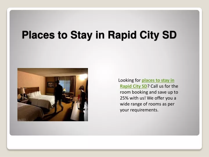 places to stay in rapid city sd