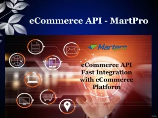 eCommerce API - MartPro