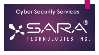 cyber s ecurity services