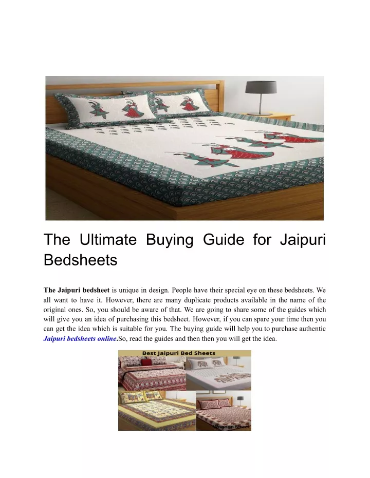 the ultimate buying guide for jaipuri bedsheets