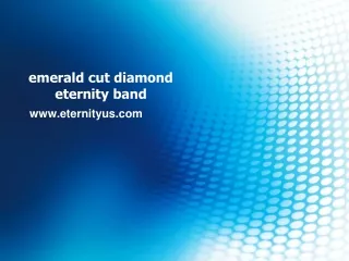 emerald cut diamond eternity band