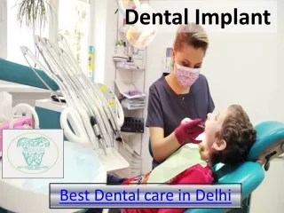 Dental implant in delhi