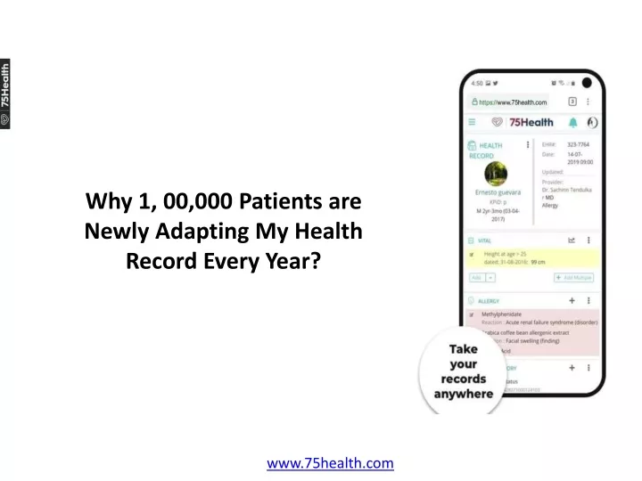 why 1 00 000 patients are newly adapting