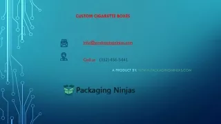 custom cigarette boxes