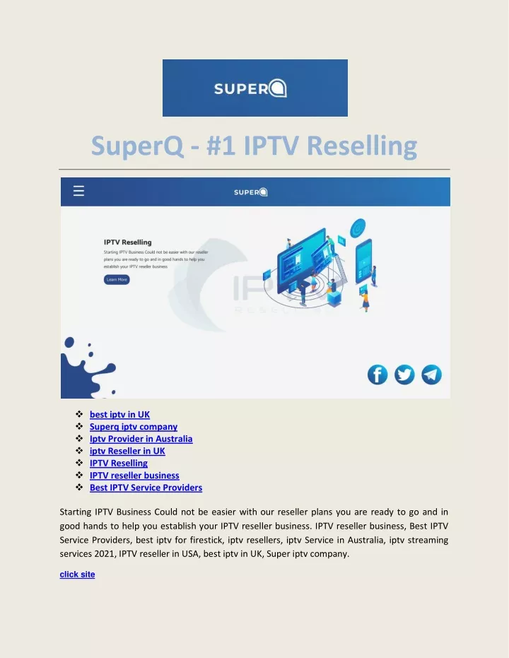 superq 1 iptv reselling