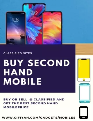 How to buy a second-hand or refurbished mobile phone?