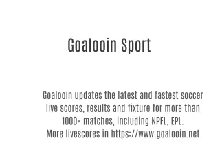 Goalooin Sport