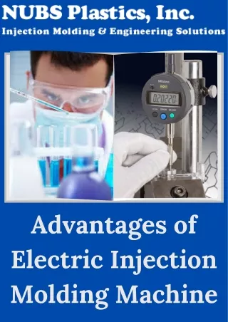 advantages of electric injection molding machine