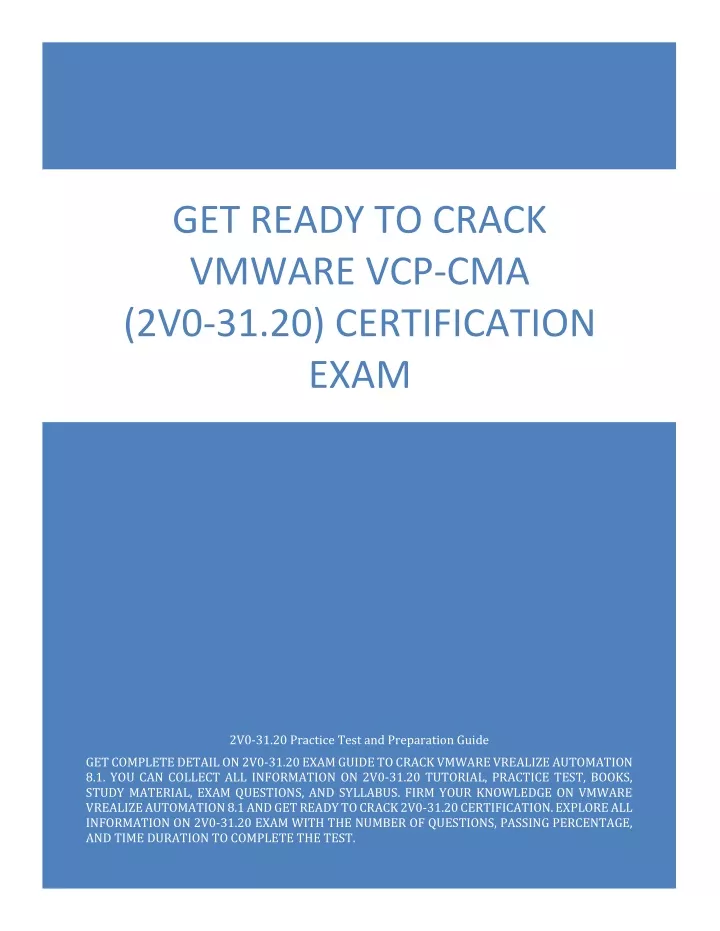 get ready to crack vmware