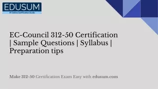 ec council 312 50 certification sample questions