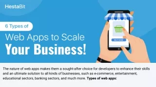 6 Types of Web Apps to Scale Your Business!