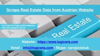 scrape real estate data from austrian website