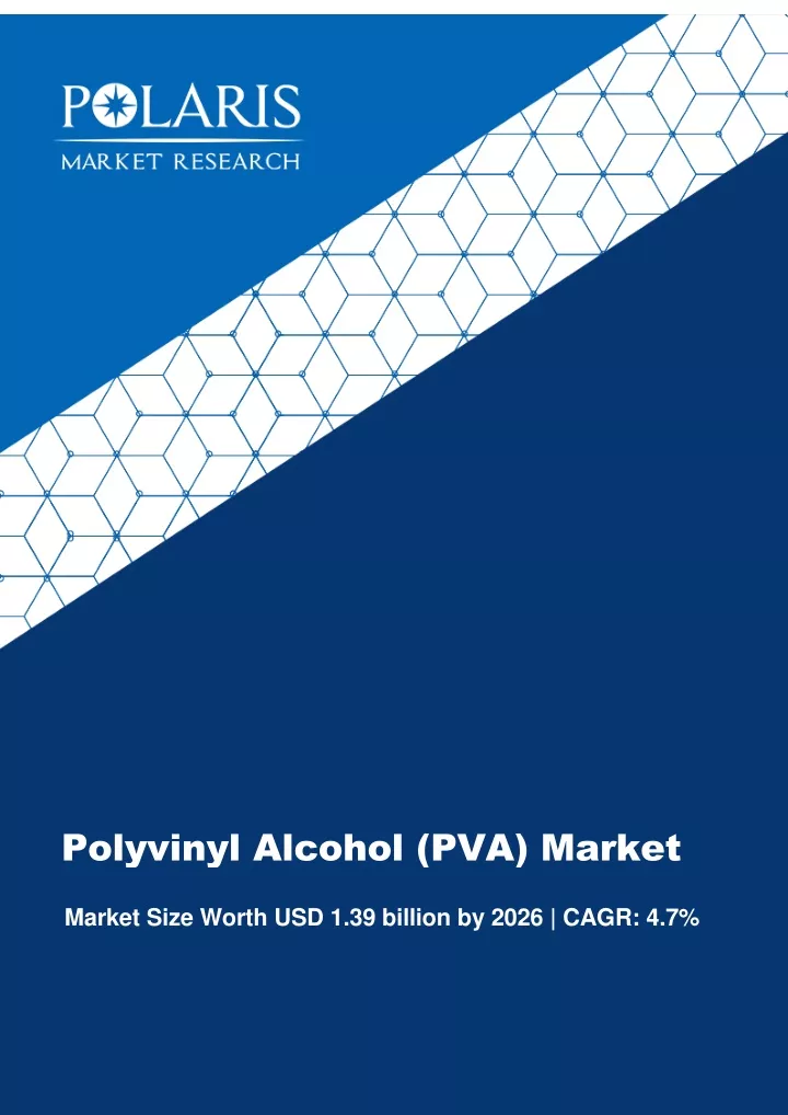 polyvinyl alcohol pva market