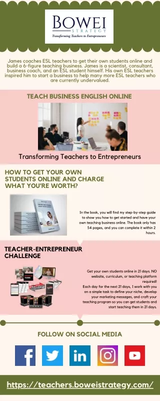 james coaches esl teachers to get their