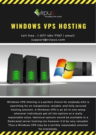 windows vps hosting