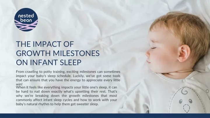 the impact of growth milestones on infant sleep