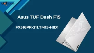 Asus laptops price in pakistan Apple laptops , Gaming laptop , Accessories and Iphone. Asus TUF Dash F15 FX516PR-211.TM1