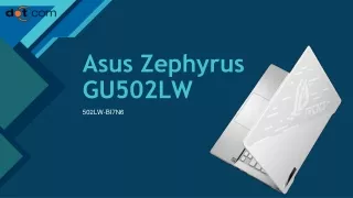 Asus laptops price in pakistan Apple laptops , Gaming laptop , Accessories and Iphone. Asus Zephyrus GU502LW-BI7N6