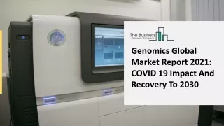 genomics global market report 2021 covid
