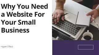 why you need a website for your small business