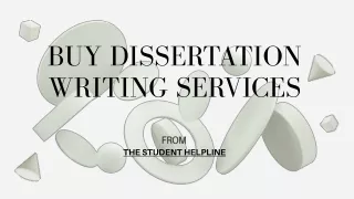 Buy Dissertation Writing Services