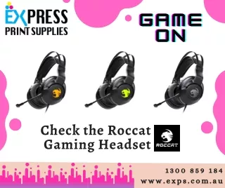 Check The Thread of Gaming Headset – Roccat Gaming Headset