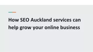 How SEO Auckland services can help grow your online business