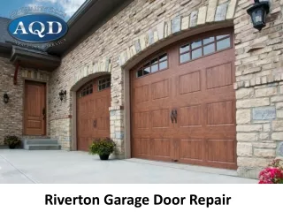 Riverton Garage Door Repair