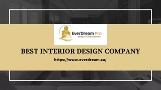 Everdream : Best Interior Design Company in Burnaby