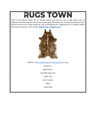 want to buy momeni rugs we are reliable website