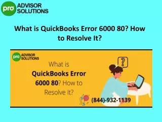 what is quickbooks error 6000 80 how to resolve it