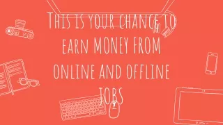 online data entry jobs