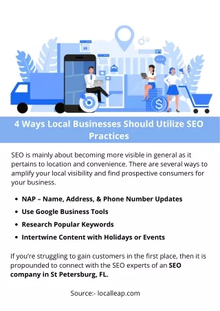 4 ways local businesses should utilize