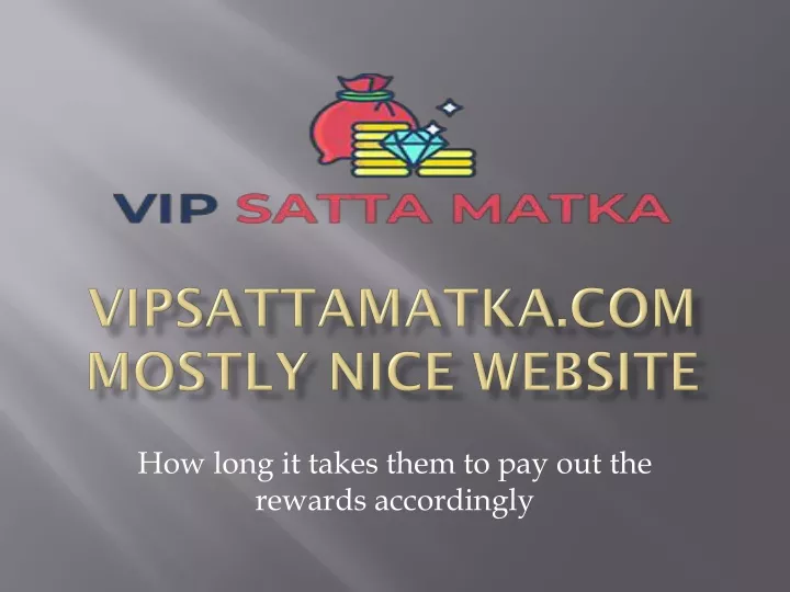 vipsattamatka com mostly nice website
