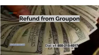 r efund from groupon