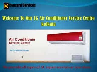 LG Air Conditioner Service Centre Kolkata | LG AC Service Centre