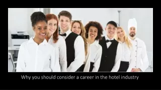 Why you should consider a career in the hotel industry in Rajasthan