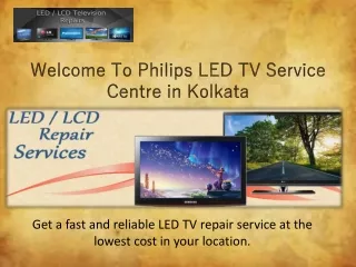 Philips LED TV service center in Kolkata
