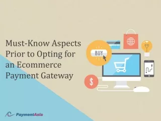 must know aspects prior to opting