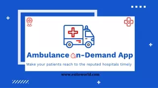 ambulance n demand app
