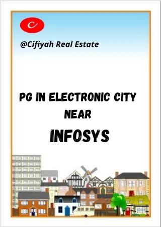 PG in Electronic City near Infosys: Best PG in Electronic City Phase 2