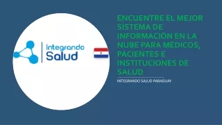 Encuentre el mejor sistema de información en la nube para médicos, pacientes e instituciones de salud