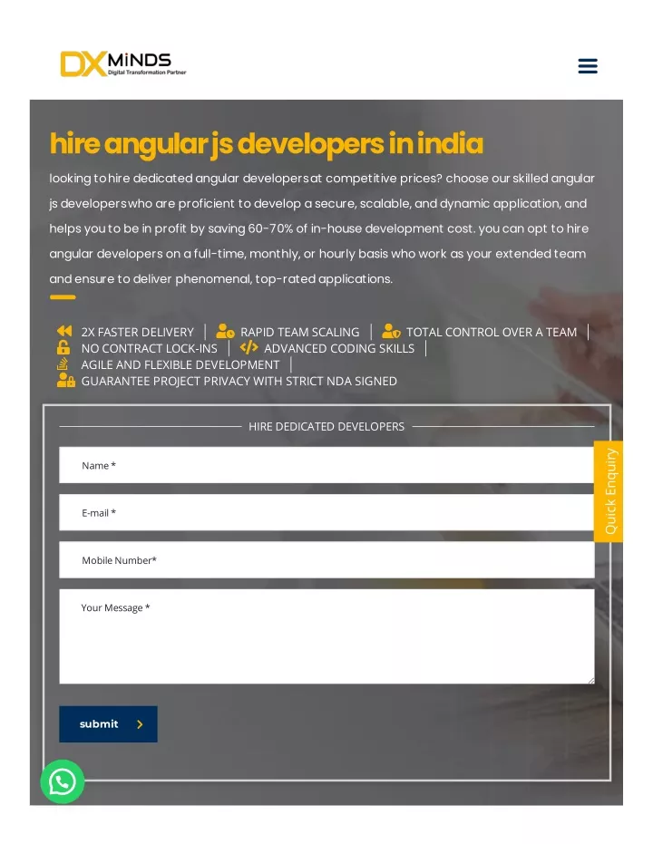 hire angular js developers in india