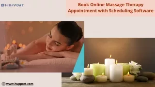 Book Online Massage Therapy Appointment with Scheduling Software