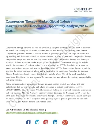 compression therapy market global industry