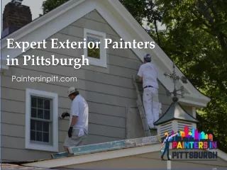 Expert Exterior Painters in Pittsburgh - Paintersinpitt.com