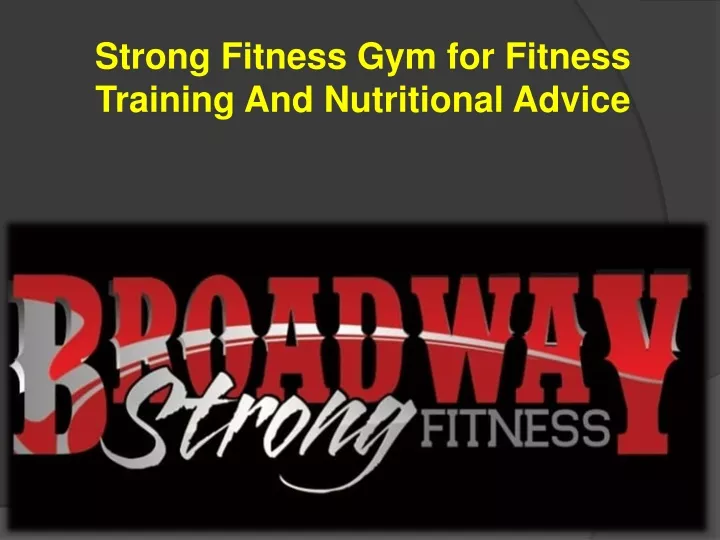 strong fitness gym for fitness training